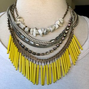 Anthropologie Multi Strand Necklace